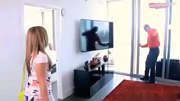 Preview 1 of Xhenjut Pantat Kakak Ipar Tembam - MILF Fucks Nerdy Step Son While On Vacation With Her Husband Hot