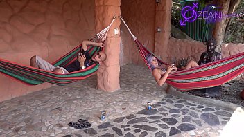 Preview 1 of Busty Ex Girlfriend Blowjob - Glamping V.I.P #2 sexy colombian big ass (soldier huge cock y Ashley Grey X)
