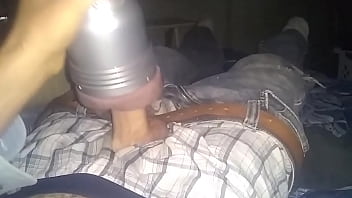 Preview 2 of Staat - Thrusting Hard Thick Penis In Smooth Destroya Fleshlight Until Modest Cumshot