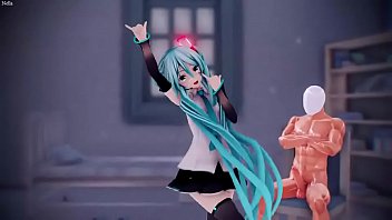 Preview 1 of Xxx Desi Khet - Miku~Deep blue town