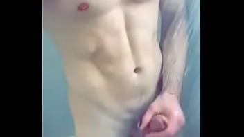 Preview 3 of Porm Si Xxx - Stroking my hard cock in the shower