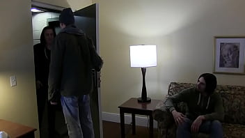 Preview 2 of Dad Daughter Fight - The Impostor - Bondage Jeopardy preview