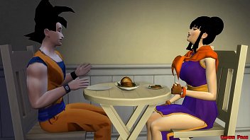 Preview 3 of Black Widpow - Milk Esposa Perra Follada Por Vegeta Mientra Habla por Tel&eacute_fono Con Su Marido Goku Netorare Hentai