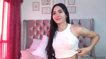 Preview 4 of Old Man Doctor Army - Beautiful teen camgirl masturbates