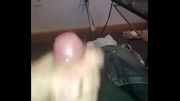 Preview 2 of Babi Bp - Watch and listen to me shoot hot cum rockets alone in my office