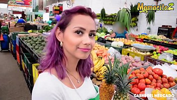 Preview 1 of Indian Mistress Feet Trample - MAMACITAZ - Hot Latina Teen Veronica Leal Gets Picked Up From Market And Hardcore Banged On Cam