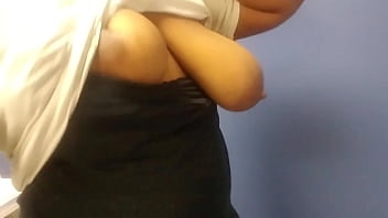 Preview 1 of Tush Smalls - I hate wearing bras at work