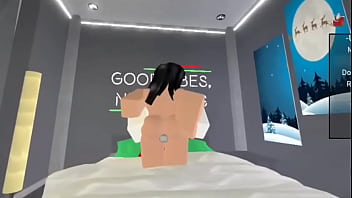 Preview 1 of Amateur Wife Shared - Mi amiga me invita a jugar,  pero terminamos en coger en roblox || leocondo1