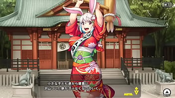 Preview 1 of Brother And Sister Hd Xxn Sexy - 対魔忍RPGX【卯年の餅つき】望月　卯奈 その2