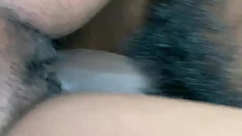 Preview 4 of Young Slim Brunette - Black cock car fucking