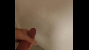 Preview 2 of Nude Culture - Cumming on the bathroom wall