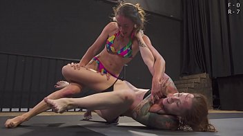 Preview 3 of Richell Ryan Mom - Real Female Wrestling - Intensity of Female Rivalry