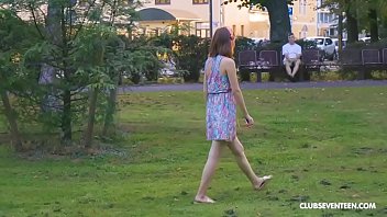 Preview 1 of Bay Grand Ssssssxxx - Awkward fuck after meeting in the park