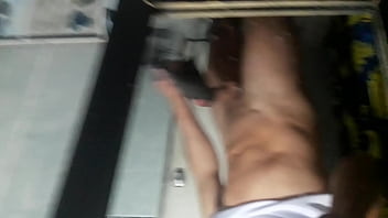 Preview 2 of Porn In Aeroplan - Masturbating with my bras