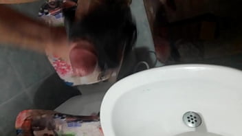 Preview 4 of Porn In Aeroplan - Masturbating with my bras