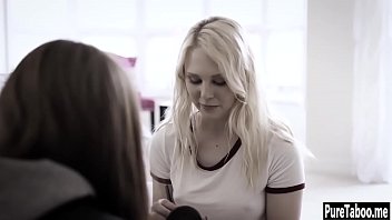 Preview 1 of Wwwxxx Kon Com Cxx - Blonde petite teen joined a hardcore sex with friend