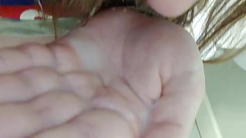 Preview 4 of Arabic Yung Girl Sex Fast Time - Cum in my hand