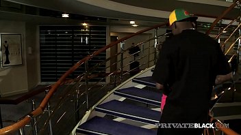 Preview 1 of Xxx Bule Flim - PrivateBlack - Racoon Eyed Melanie Memphis Milks Black Cock!
