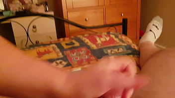 Preview 3 of Pakistani Private Scandal - Neighbours stroking my cock for cum