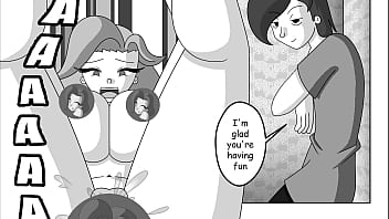 Preview 4 of Panty Fuk - My favorite nanny still with me | Ch 3 | Caricanimastudio