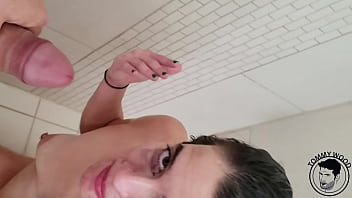 Preview 4 of Kiss Bra - AMATEUR COUPLE PISS DRINKING
