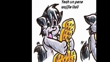 Preview 1 of Mom And Son Crimpay - Un pene Waffle