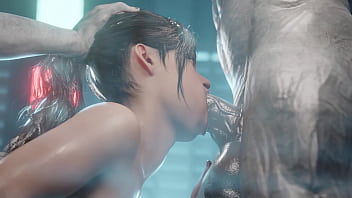 Preview 4 of Nighty Cloth Nangi - Claire Redfield sex with tyrants [RE]