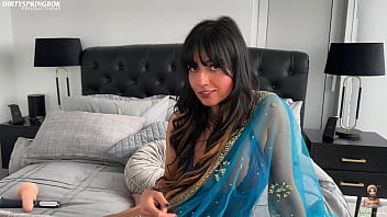 Preview 1 of Ta Tomb Raider - Pakistani Bhabi Aaliyah Yasin fucks her pussy whilst speaking Urdu