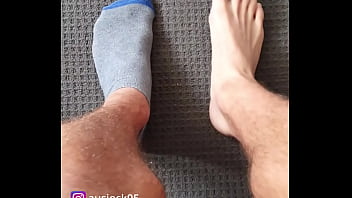 Preview 2 of Veronica Aluva Hd - Taking off sweaty socks