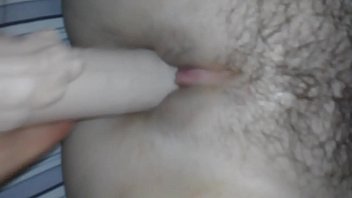 Preview 2 of Nina Kayy Fucked Hard - Young Vicky&#039_s tight pussy gets stretched by fucking her vibrator