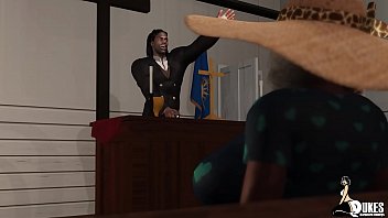 Preview 2 of Wifey Sandra Otterson Married - Big Butt Granny catches the Pastor fucking after church
