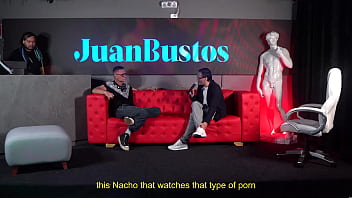Preview 1 of Fake Cop Inspection - Porn legend Nacho Vidal teaches how to have a threesome with two beautiful whores in Juan Bustos Show