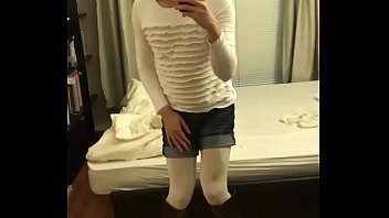 Preview 1 of Seachmetisse French - White Stocking,  Fergalicious Boots