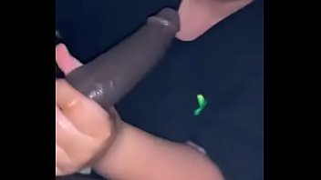 Preview 4 of Call Accident - white bitch gagging on some black dick