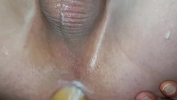 Preview 1 of Family Jav Teen Girls - Fucking my slave hole with my favourite toy and a dick rambone 17 inch dildo,  watch my slutty slave ass gettting a. and prolapsing.