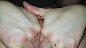 Preview 4 of Family Jav Teen Girls - Fucking my slave hole with my favourite toy and a dick rambone 17 inch dildo,  watch my slutty slave ass gettting a. and prolapsing.
