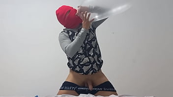 Preview 3 of Xxx Hards Indian Wife Shairing - THE NEWBIE OF THE CLASS WANTS TO HAVE SEX WITH AN INFLATED CONDOM