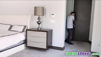 Preview 1 of Lesbian Seduces Straight Woman - Stepsiblings Fucking Front Their Stepmom- Bunny Colby