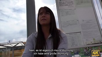 Preview 1 of Czech Money Porn - HUNT4K. Angella Christin vom Busbahnhof kommt f&uuml_r Geld zum Dienstj&auml_ger