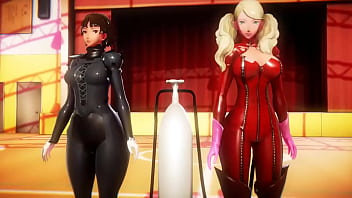 Preview 1 of Indian Young Bhabi Ea - Ann and makoto hourglass inflation