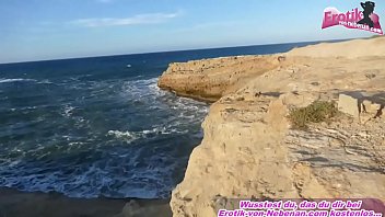Preview 1 of Dad Cash Mum And Son Fucking - Einsame Hausfrau Touristin outdoor abgeschleppt und gefickt