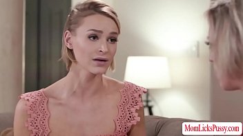 Preview 2 of Saddle Coupless Xxx Gif - Stepmom teaches her stepteen how to masturbate properly