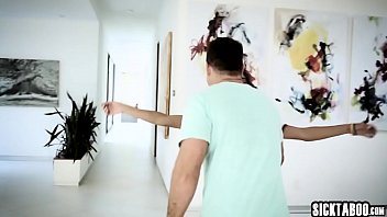 Preview 1 of Tamel Sex Girl - Horny brunette stepsis fucks a naive big cock stepbro
