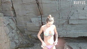 Preview 3 of English Milf Daniella Get Fucked - vagabunda transando gostoso na praia - Ana Rothbard - completo no RED