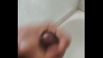 Preview 3 of Fist Time Gaand Sex - Quick jerk in the shower