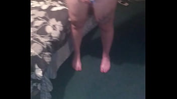 Preview 1 of Brother Sister Night Bed - Tits ass