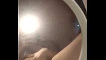 Preview 4 of Pk Desi Xxx - 18 year old bisexual touches herself in mirror silently