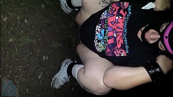 Preview 1 of Xxxxx Xnx Smallx - Jazelle420 getting CabinWrecked in the woods with fucksaw
