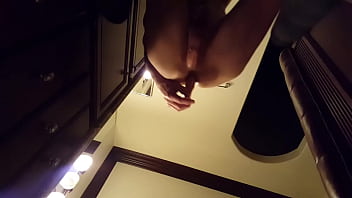 Preview 1 of Karaoke Tay Vin 2 - me  with dildo in my ass
