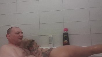 Preview 4 of Time Stop Assistant Undressed - Couple take a shower